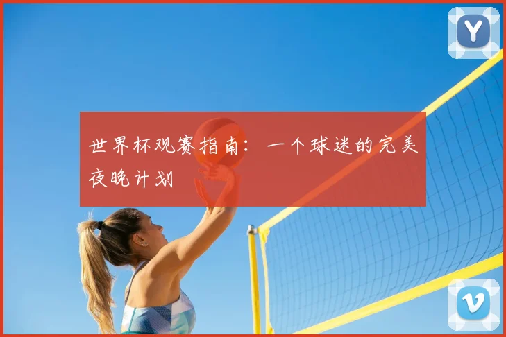 世界杯观赛指南:一个球迷的完美夜晚计划